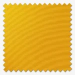 Close-up of yellow fabric with pinked, zigzag edges