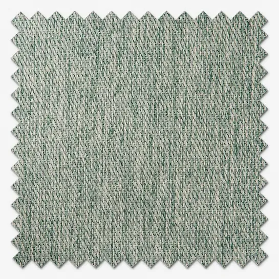 Close-up swatch of sage green textured fabric