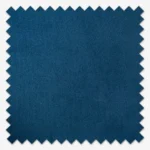 Swatch of textured dark teal fabric